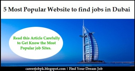 Most Popular Website to find jobs in Dubai